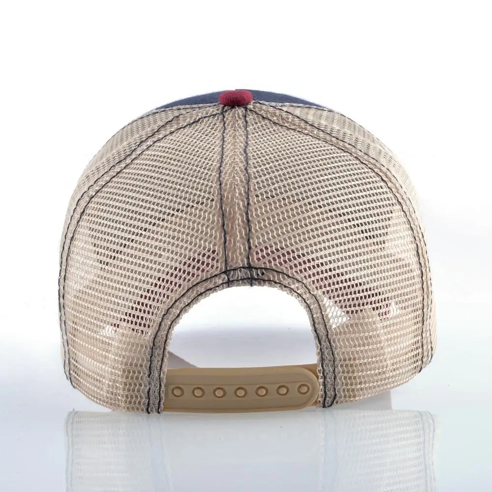 Animal Embroidery Trucker Cap