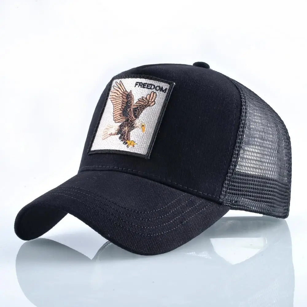 Animal Trucker Hat - Eagle
