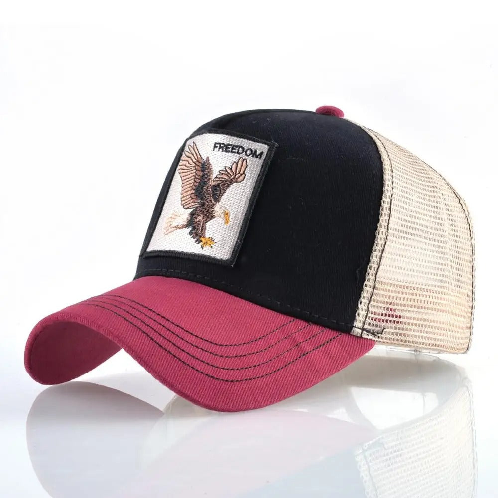 Animal Trucker Hat - Eagle