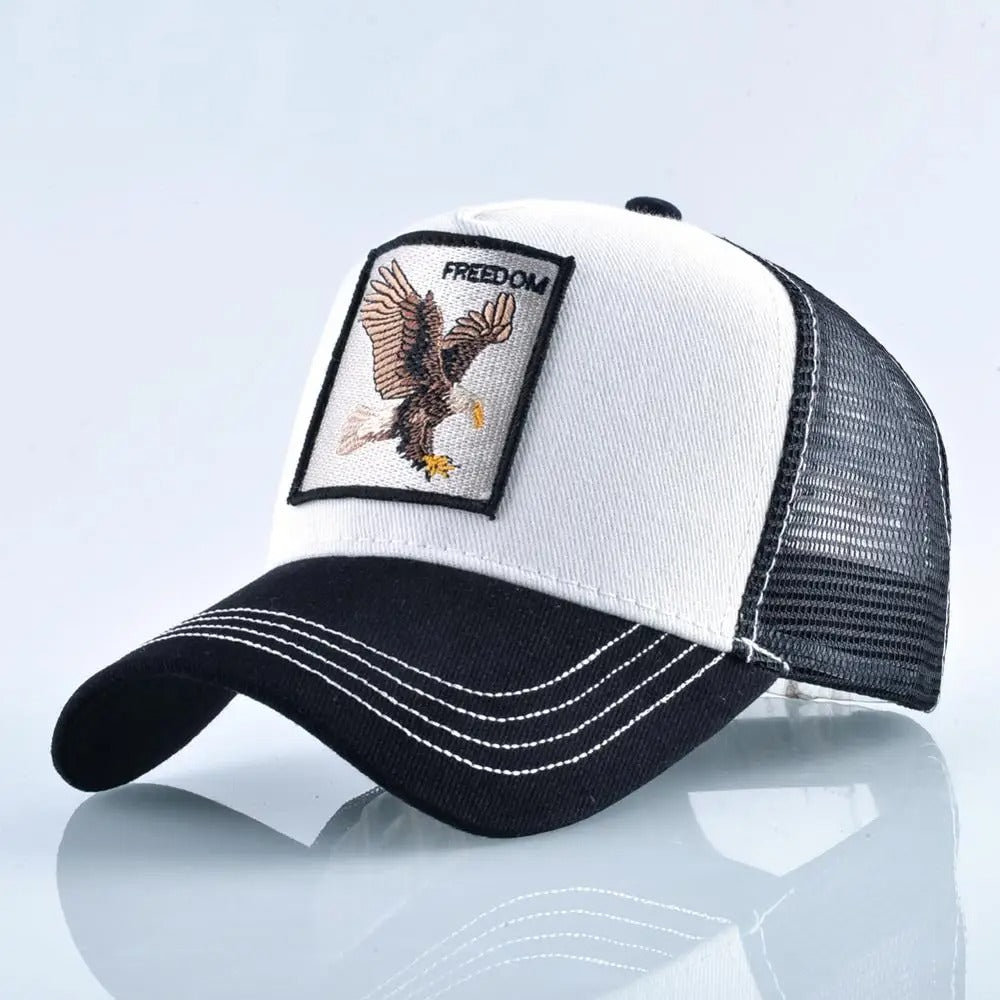 Animal Trucker Hat - Eagle