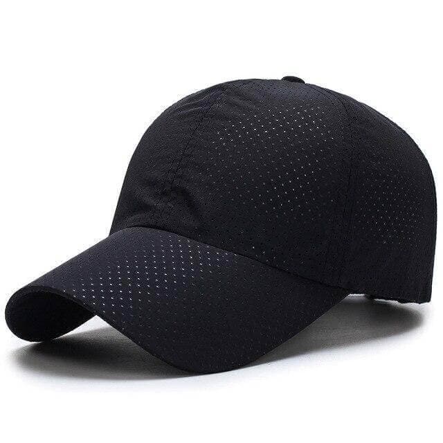 Solid Thin Mesh Quick-Dry Sun Cap Image