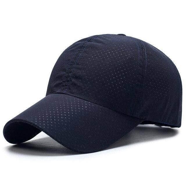 Solid Thin Mesh Quick-Dry Sun Cap Image