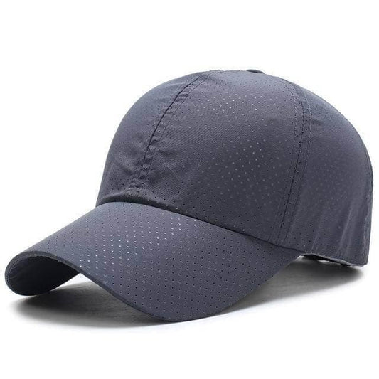 Solid Thin Mesh Quick-Dry Sun Cap Image