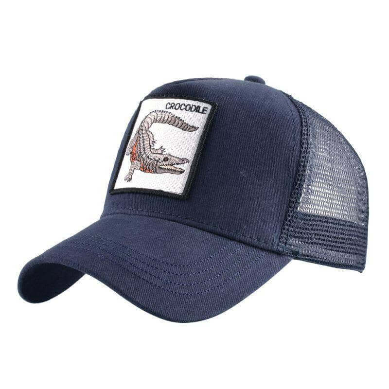 Animal Trucker Hat - Crocodile Image