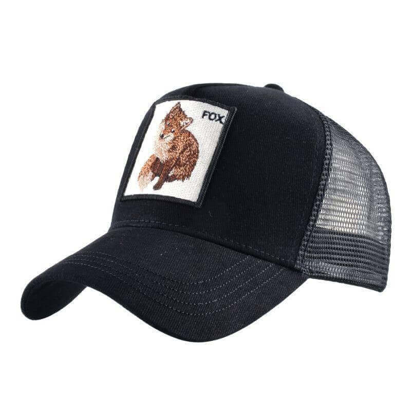 Animal Trucker Hat - Fox Image