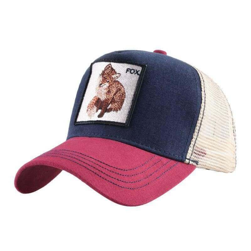 Animal Trucker Hat - Fox Image