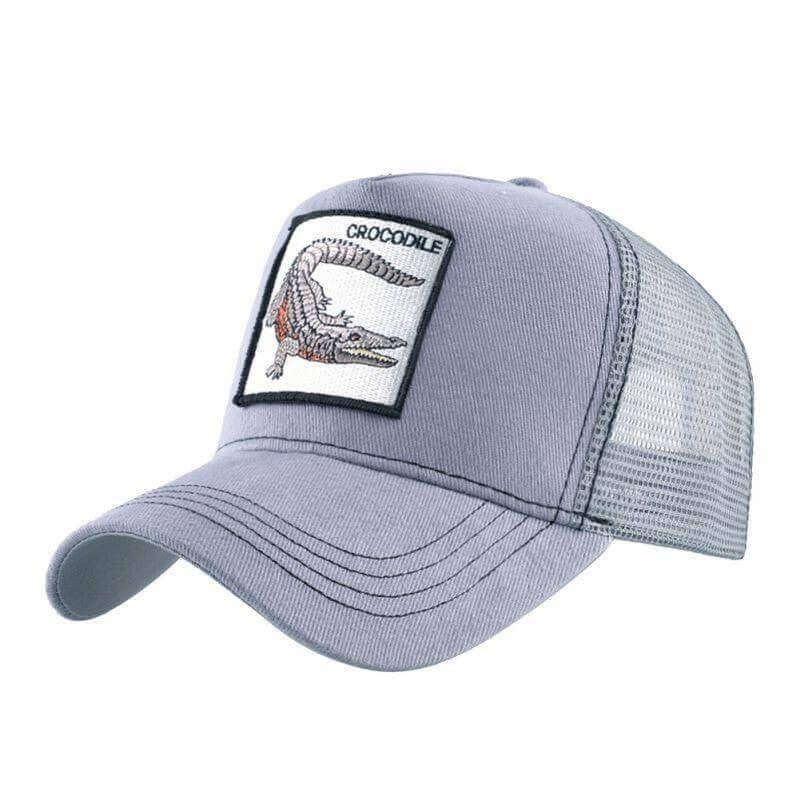 Animal Trucker Hat - Crocodile Image
