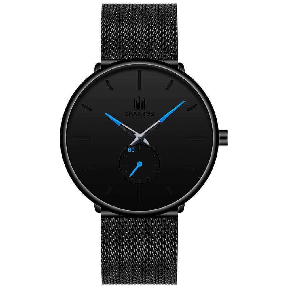 Casual Mesh Steel Quartz Watch Image