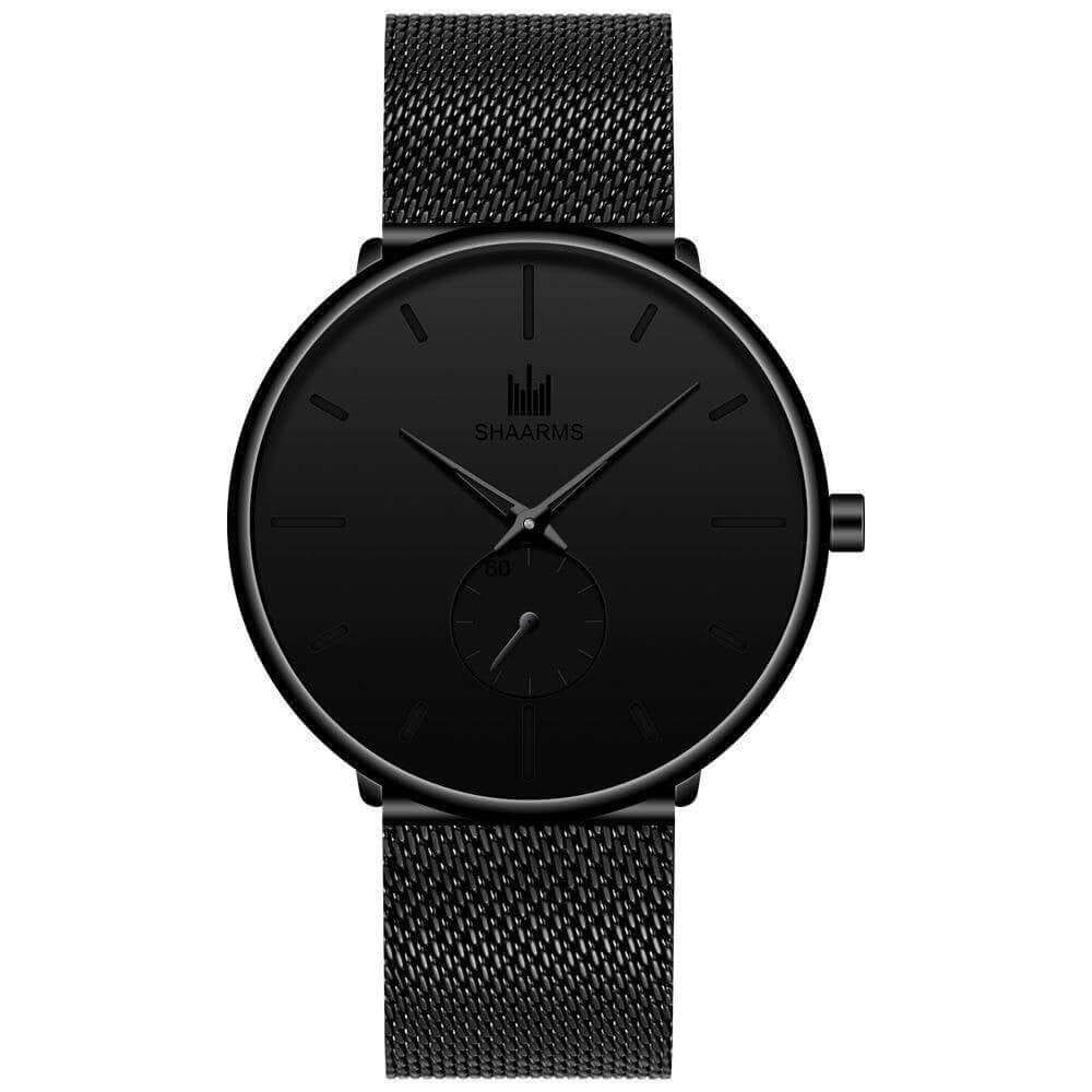 Casual Mesh Steel Quartz Watch Image