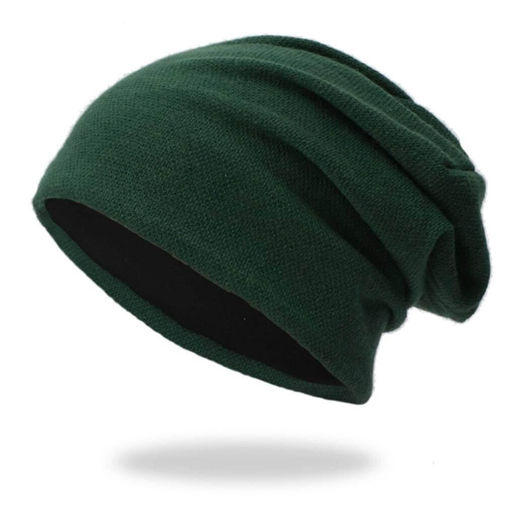 Wool-Lined Textured Beanie Image