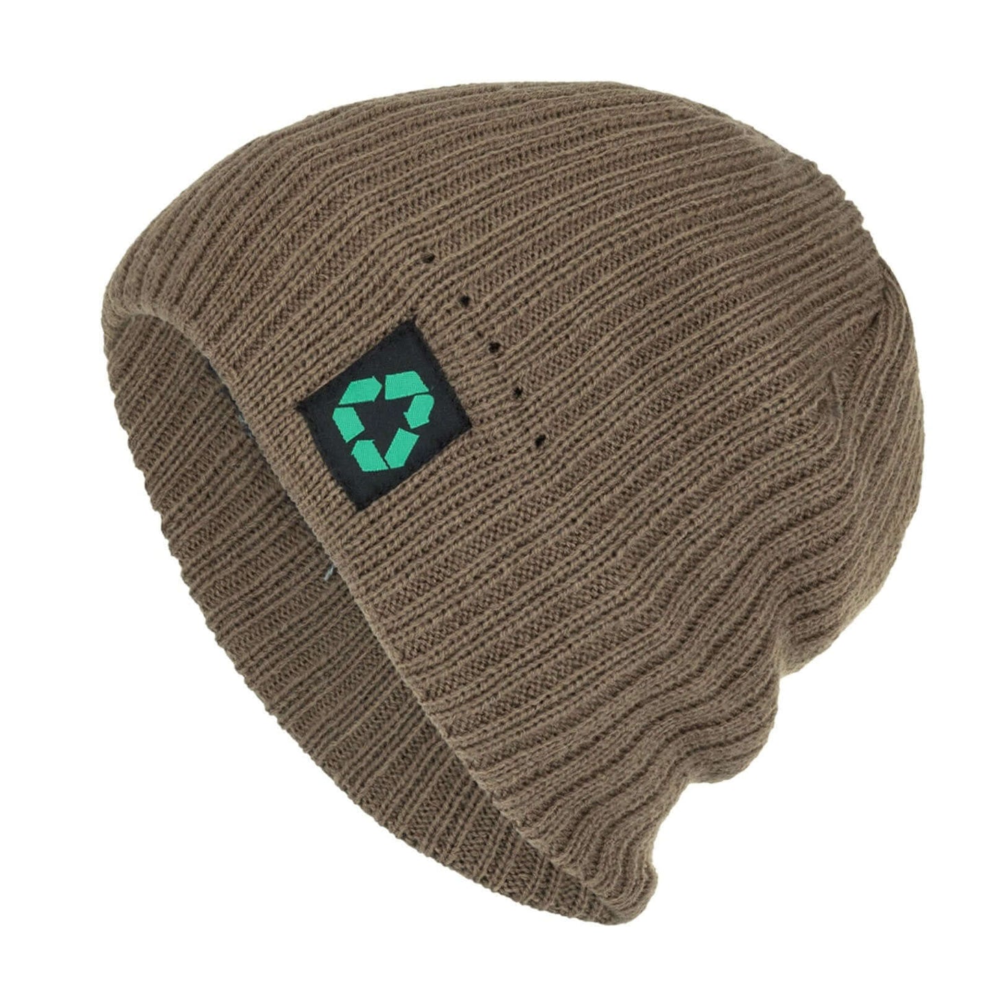 Knitted Striped Beanie Image