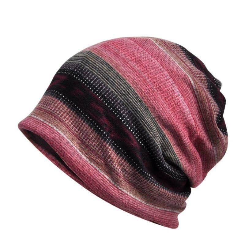 Two-In-One Multi-Color Beanie / Gaiter Image