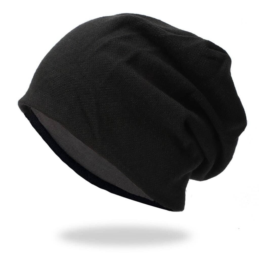 Wool-Lined Textured Beanie Image