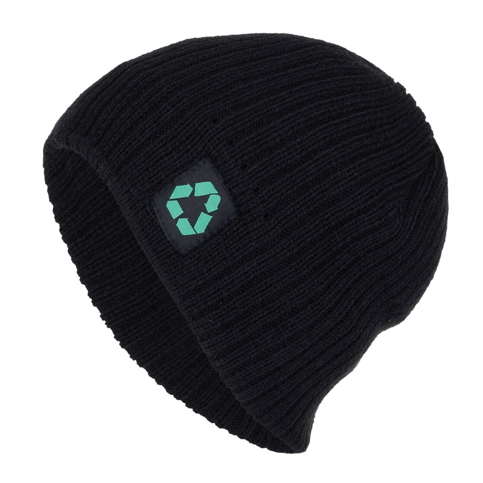 Knitted Striped Beanie Image