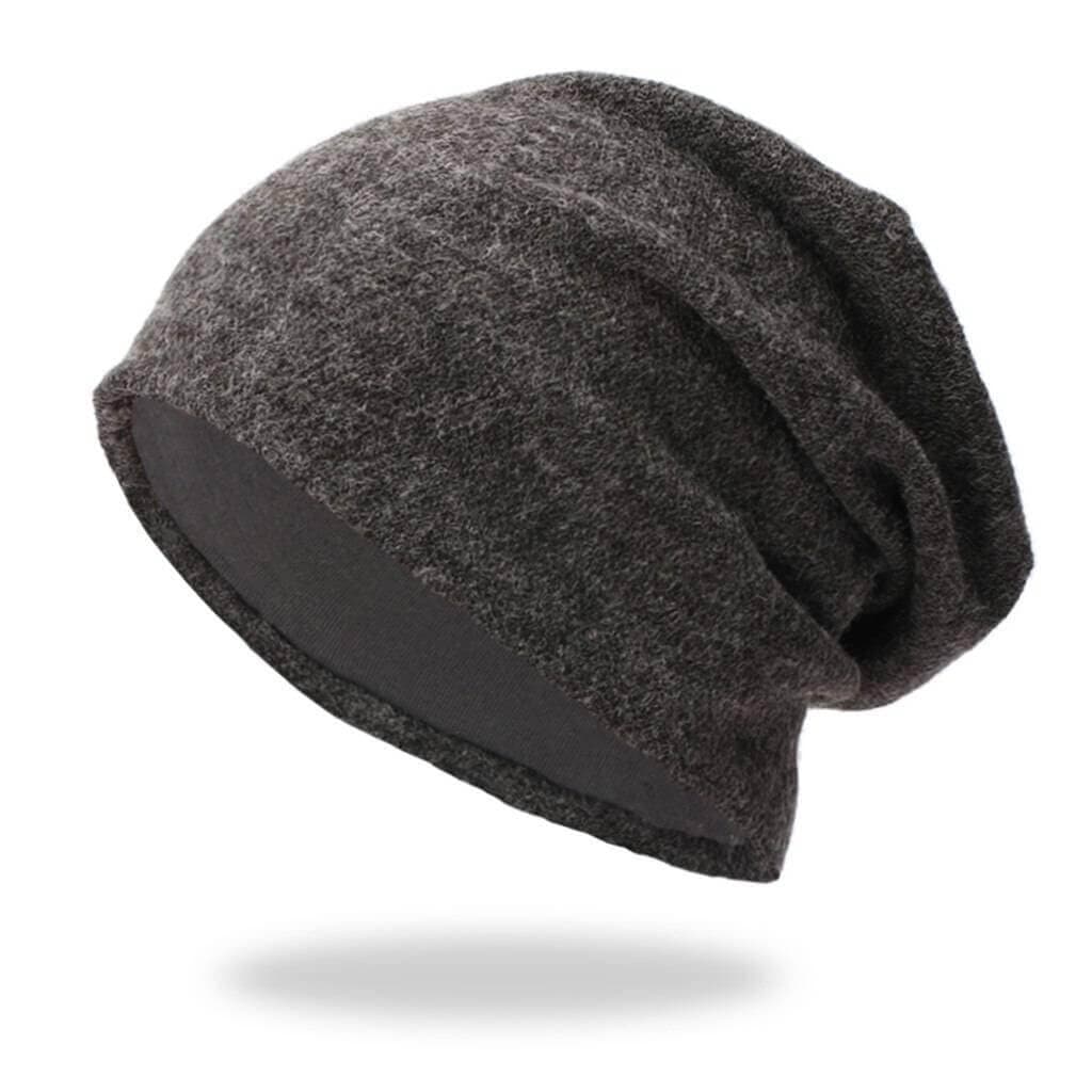 Wool-Lined Textured Beanie Image