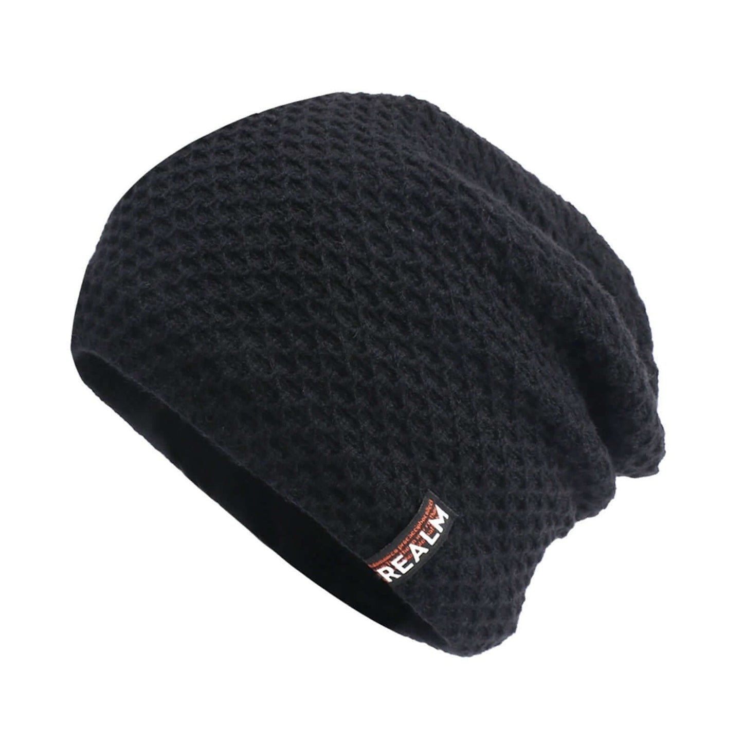 Realm Chunky Crochet Knit Beanie Image