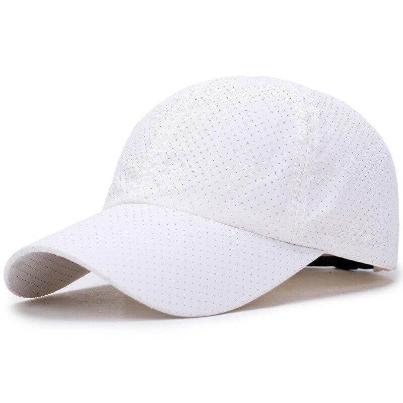 Solid Thin Mesh Quick-Dry Sun Cap Image