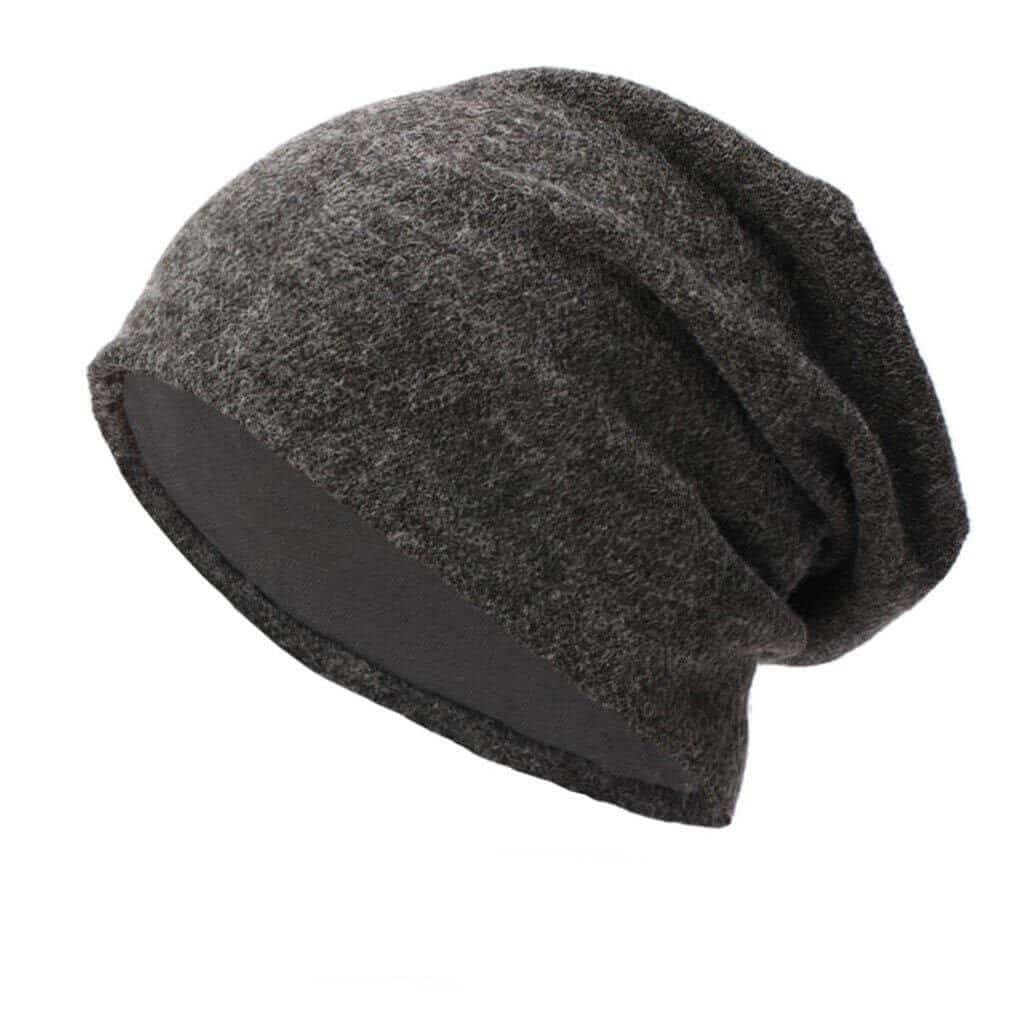 Wool-Lined Textured Beanie Image