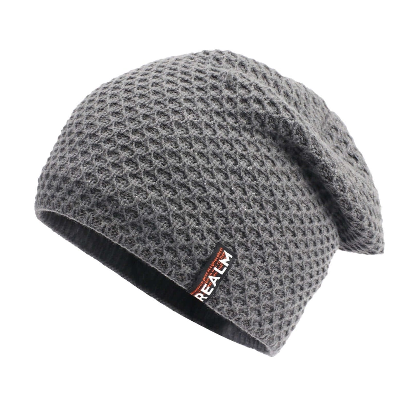 Realm Chunky Crochet Knit Beanie Image