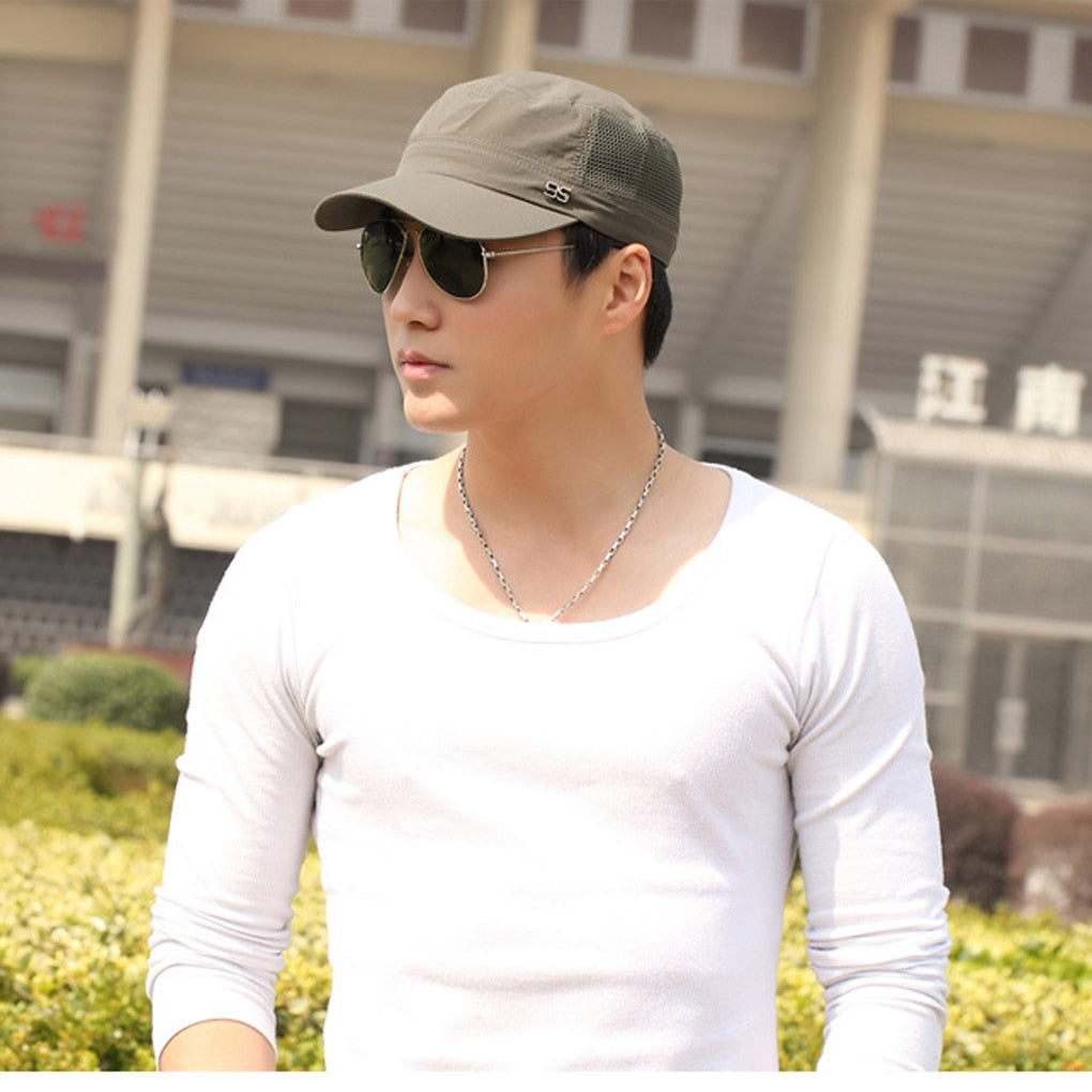 Breathable High-Peaked Sports Cap