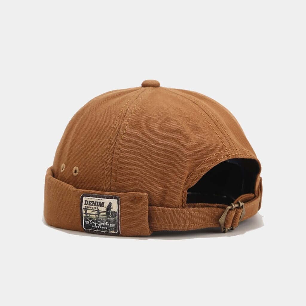 Solid Hip-hop Soft Brimless Cap Image