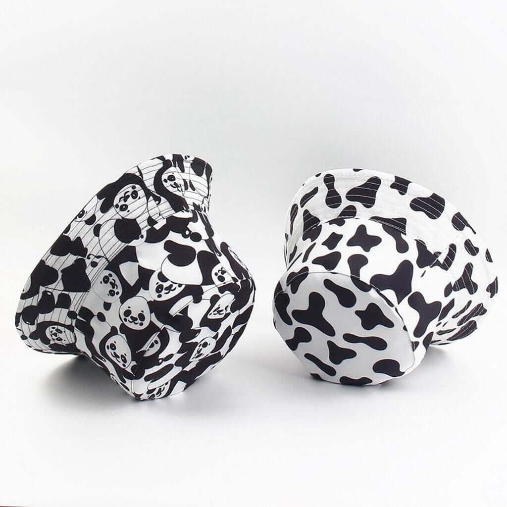 Cow / Panda Bucket Hat Image