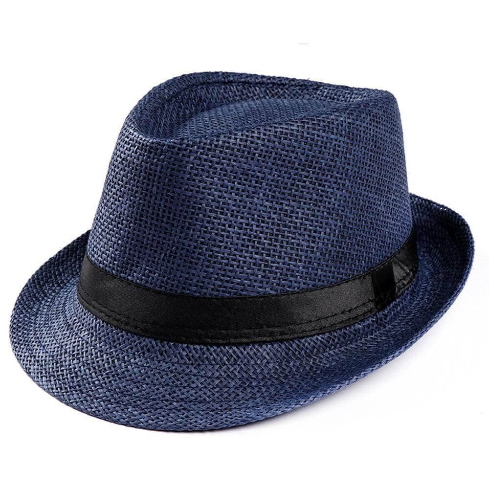 Solid Straw Jazz Fedora Image