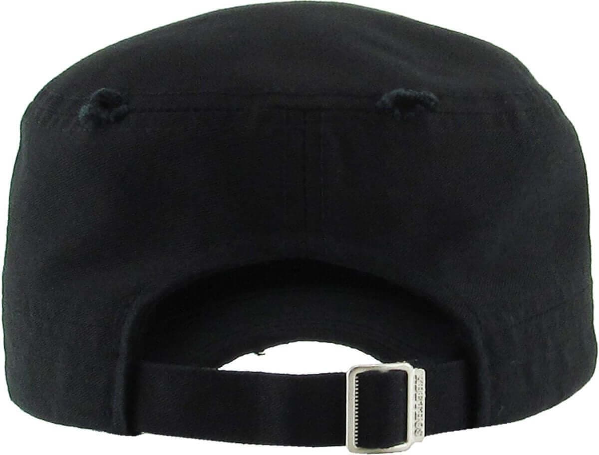 Adjustable Distressed Cadet Cap Image