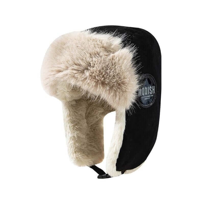 Modish Velvet Fur Bomber Image