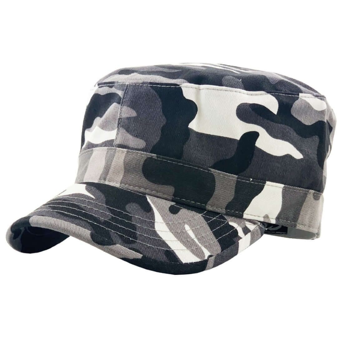 Fitted Military Cadet Hat Image