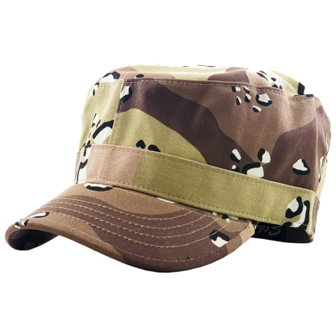 Fitted Military Cadet Hat Image