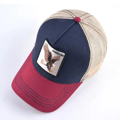 Animal Embroidery Trucker Cap