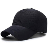 Solid Thin Mesh Quick-Dry Sun Cap Image