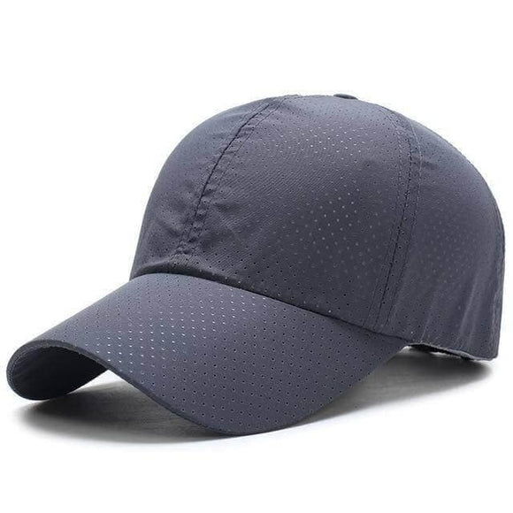 Solid Thin Mesh Quick-Dry Sun Cap Image