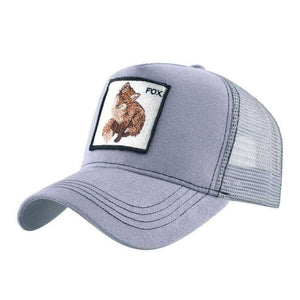 Animal Trucker Hat - Fox Image