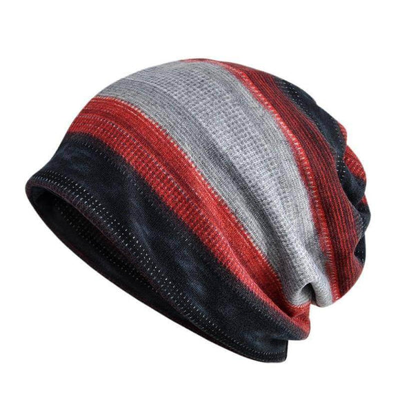 Two-In-One Multi-Color Beanie / Gaiter Image