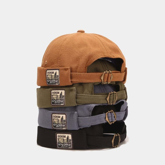 Solid Hip-hop Soft Brimless Cap Image