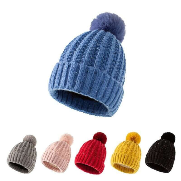 Traditional Pom-Pom Beanie