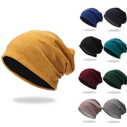 Wool-Lined Textured Beanie Image